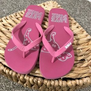 ❤️SOLD❤️ Victoria’s Secret Pink Flip Flops